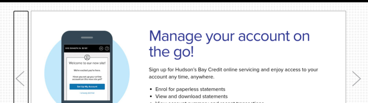 Hudson’s Bay Credit Setup