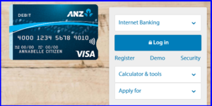 anz debit banking