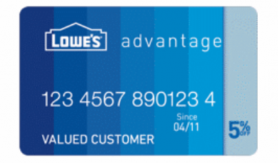 lowes credit card