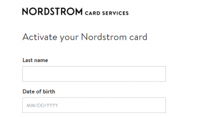 Nordstrom Card Activate