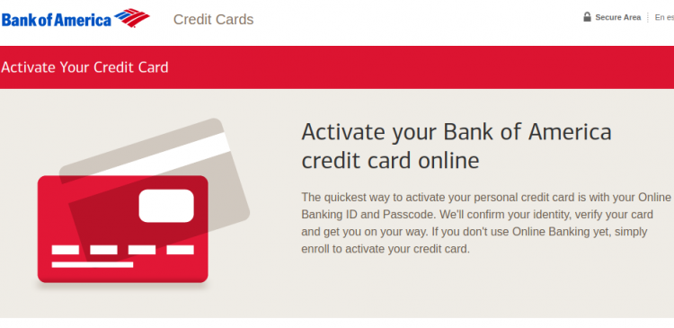 Bank of America Card activation tips