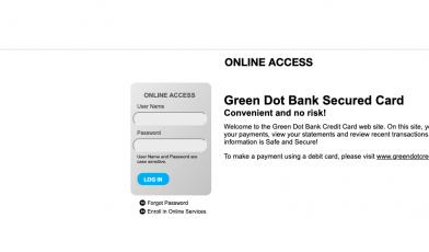 green dot credit card