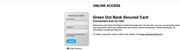 green dot credit card
