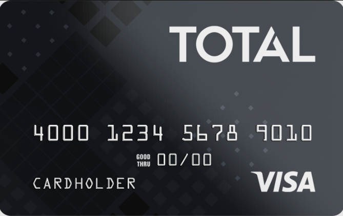 total visa card pre approval page