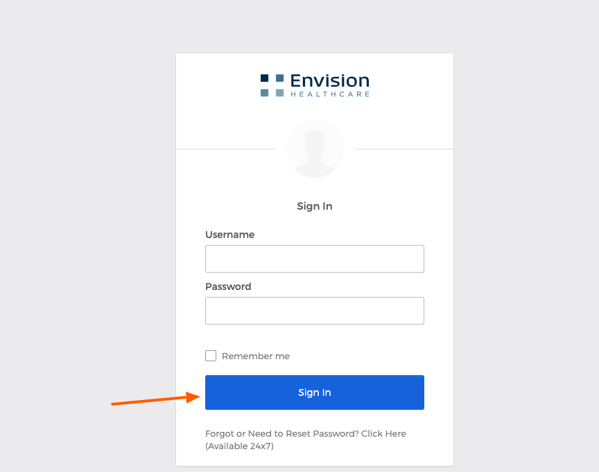 envision employee login
