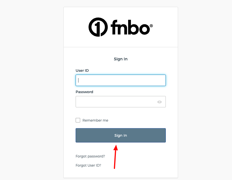 fnbo credit card login