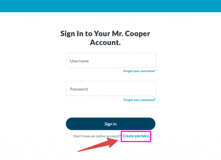 Mr Cooper Mortgage Login At Www Mrcooper Com   Mr Cooper Create Account 768x556 