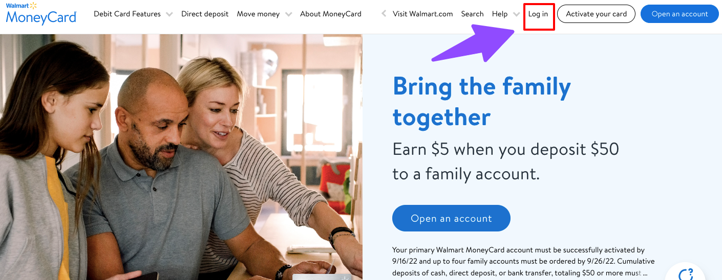 Walmart-MoneyCard-Login-Tips