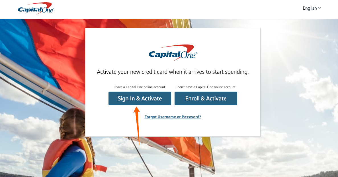 Capital One Credit Card Activate